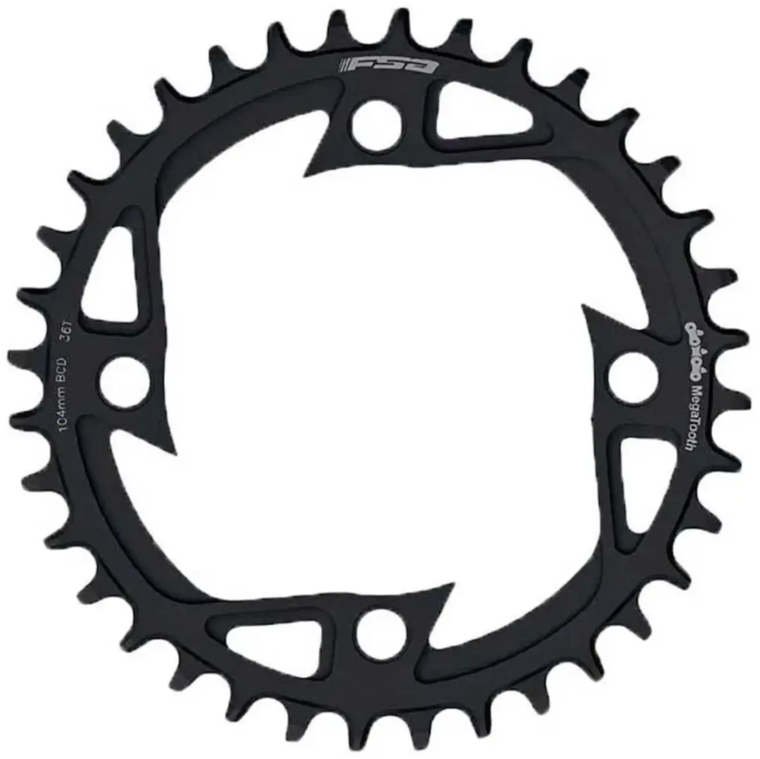 Fsa V-shape 104 Bcd Kettingblad Zilver 42t