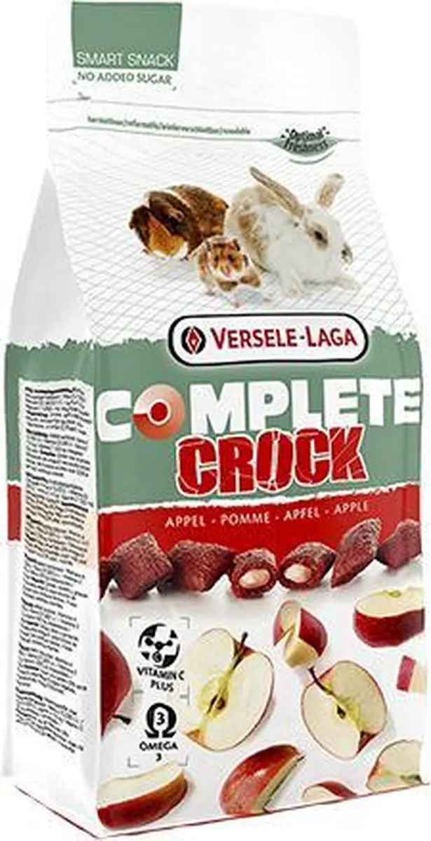 Versele-Laga Complete Crock Appel Knaagdiersnack - 50g - afbeelding 3 van 3