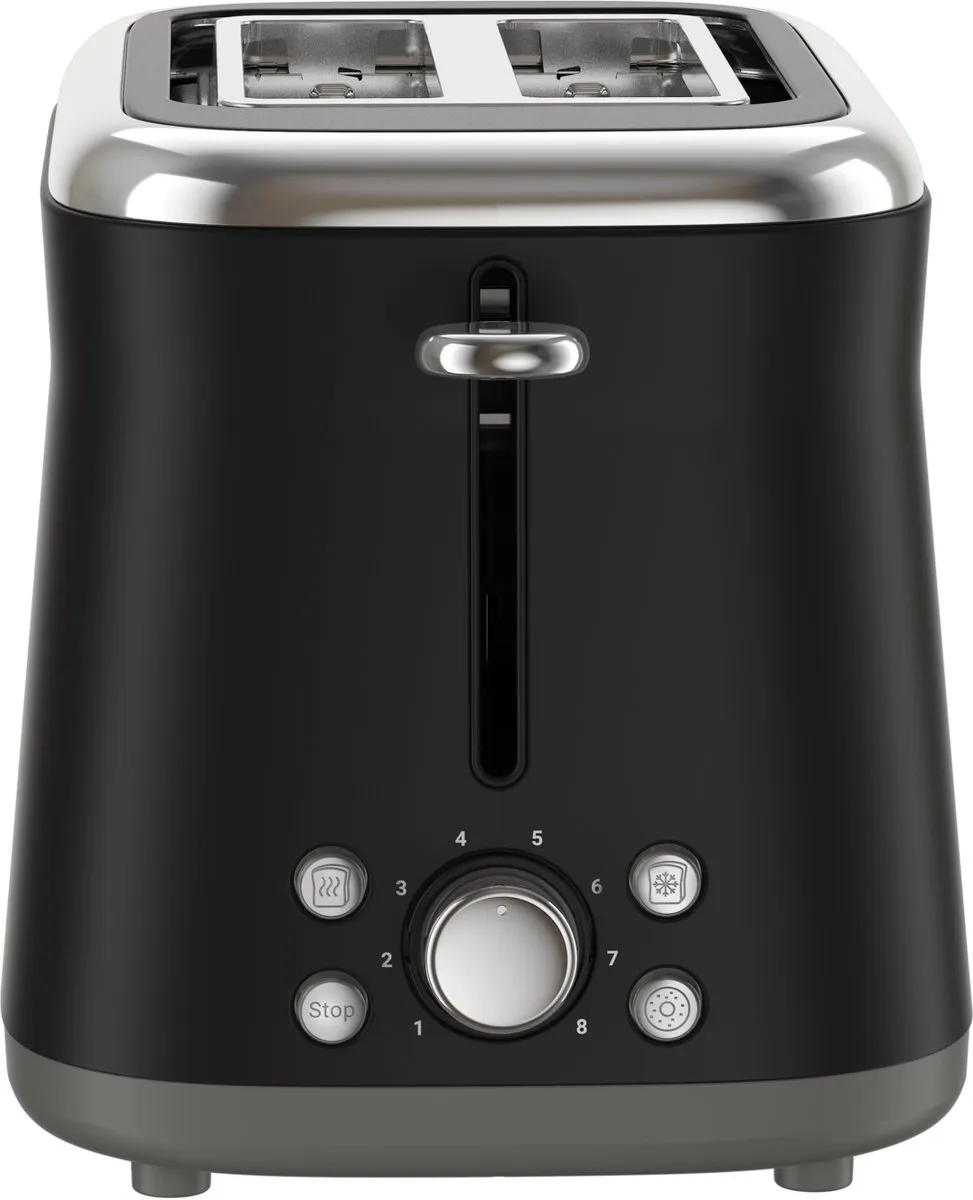 Tefal Collection TT7208 Broodrooster 850W - 2 Sneetjes - Zwart