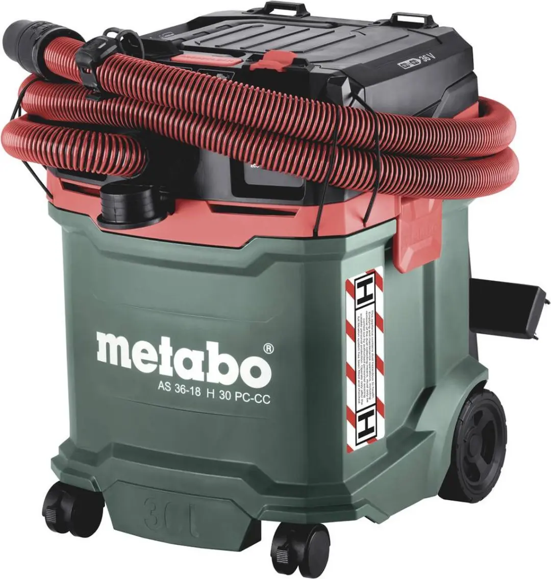 Metabo AS 36-18 H 30 PC-CC 602075850 Accu-stofzuiger 30l - afbeelding 4 van 4