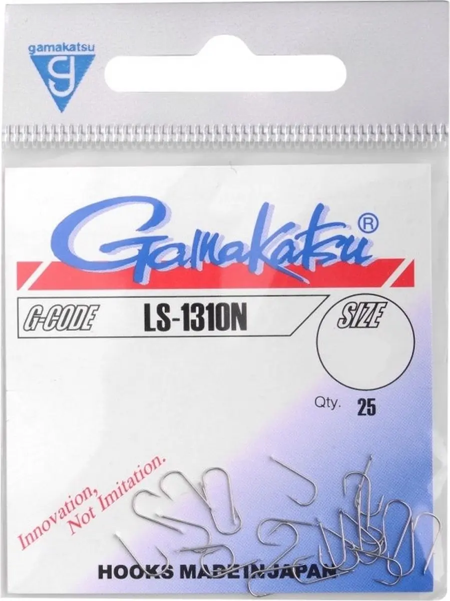 Gamakatsu LS-1310N Haak - Maat 20 - 25 st - afbeelding 3 van 4
