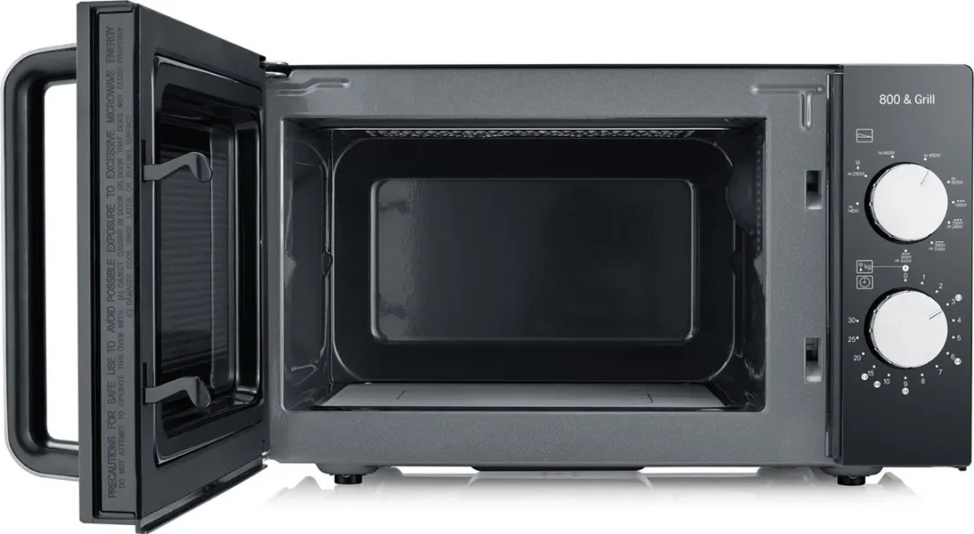 Severin MW 7762 2 Magnetron met Grill 800W - 20L - Zwart