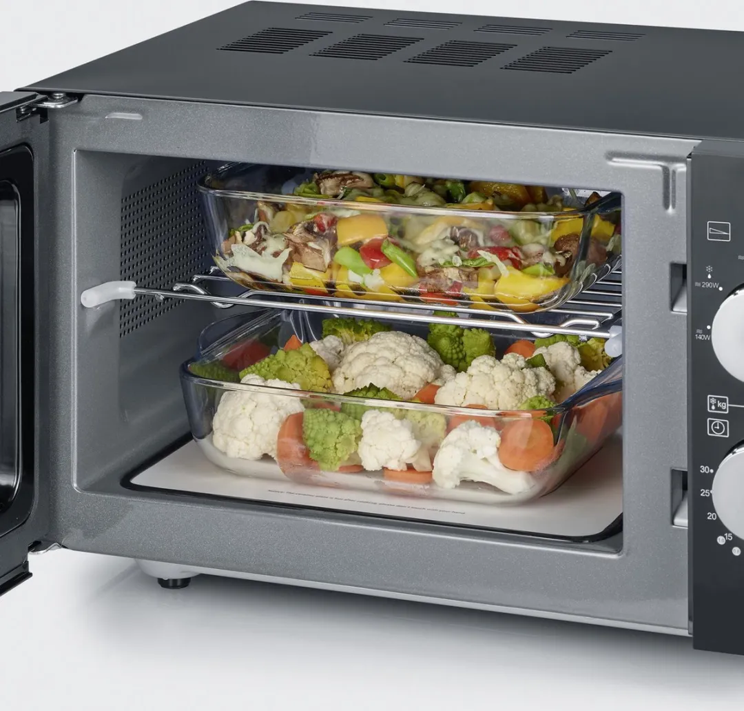 Severin MW 7762 2 Magnetron met Grill 800W - 20L - Zwart