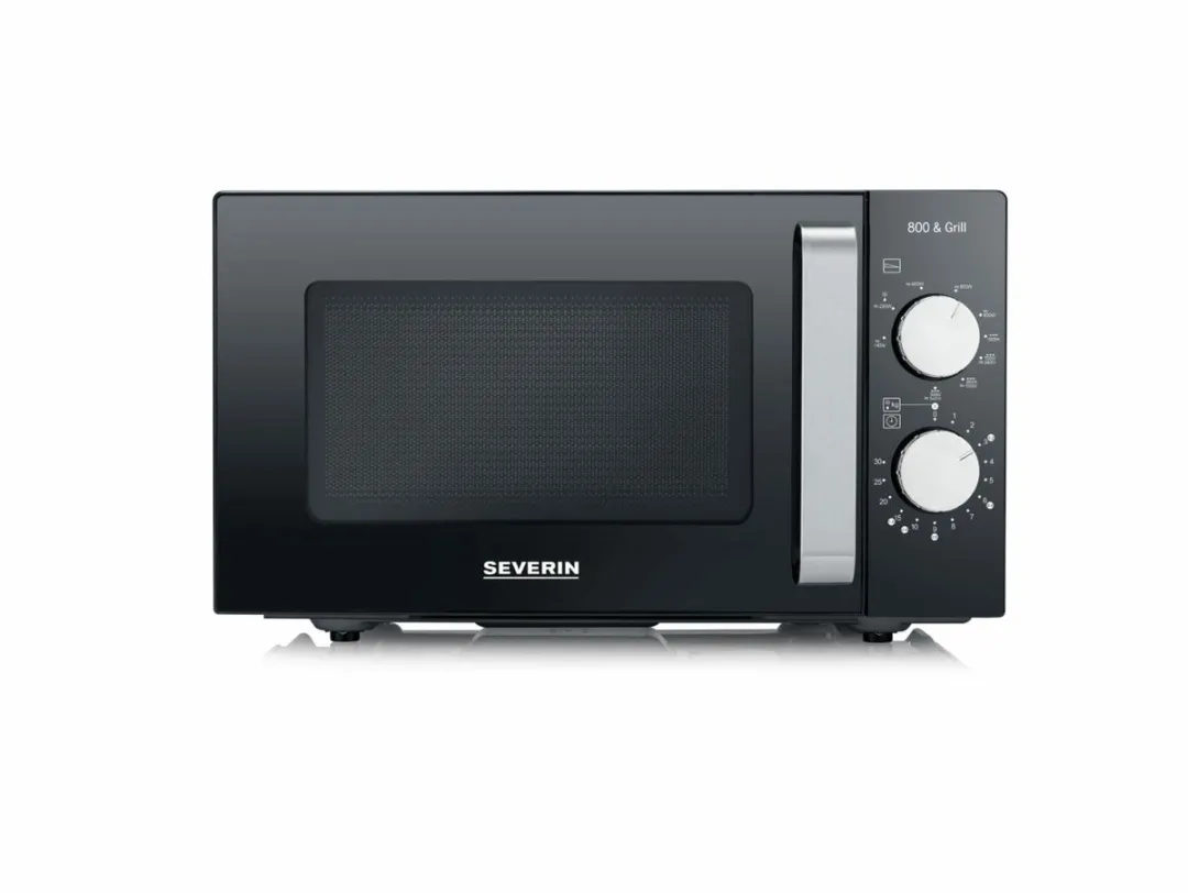 Severin MW 7762 2 Magnetron met Grill 800W - 20L - Zwart