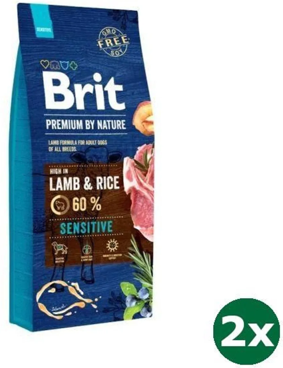 Brit Premium by Nature Lamb Hondenvoer