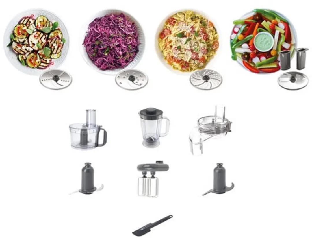 Kenwood MultiPro Compact FDM304SS Keukenmachine 800W - Metallic - afbeelding 5 van 6