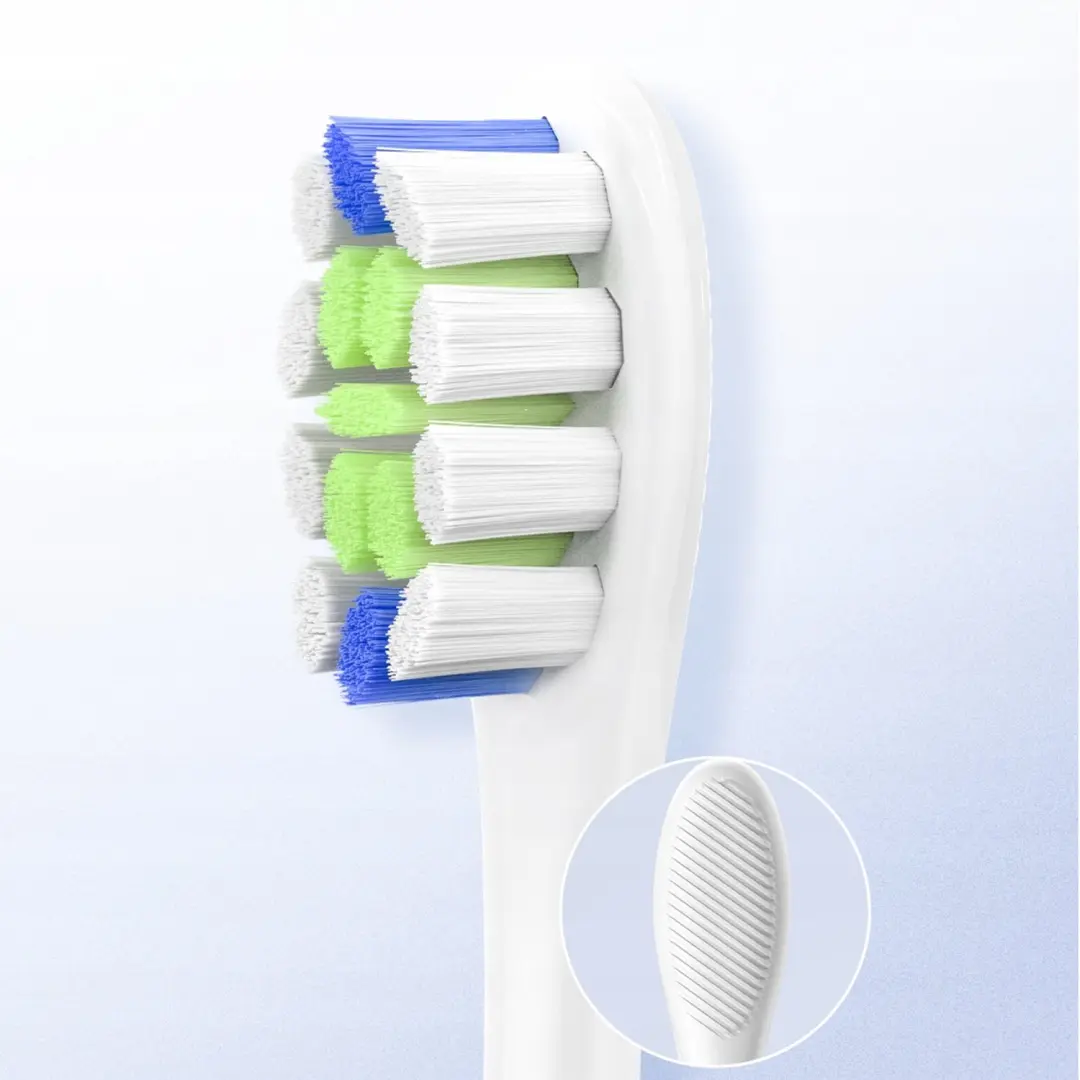 Oclean P1C1 W02 Opzetborstels - 2 stuks - Wit - afbeelding 2 van 4