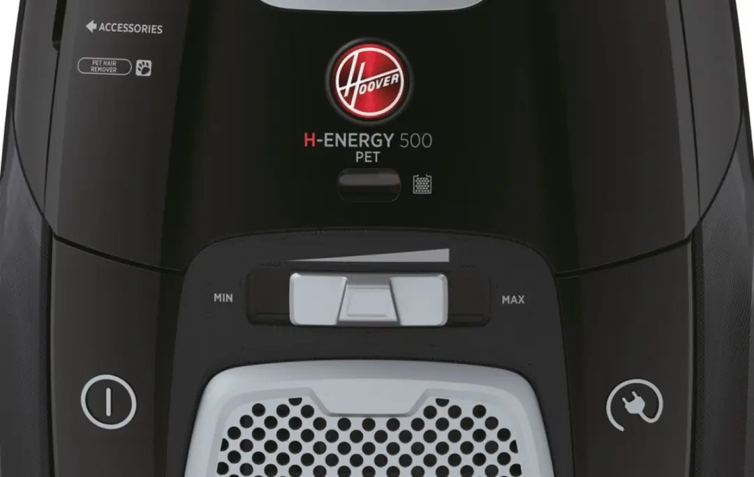 Hoover HE520PET Stofzuiger met zak - 700W - 3,5 l - Zwart - afbeelding 5 van 6