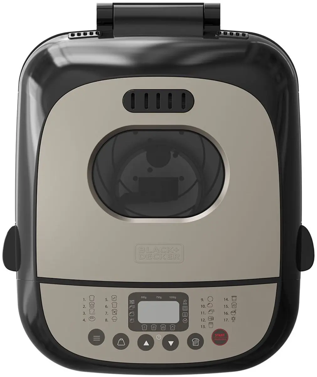 Black+Decker BXBM600E Broodbakmachine - 600W - Zwart - afbeelding 5 van 6