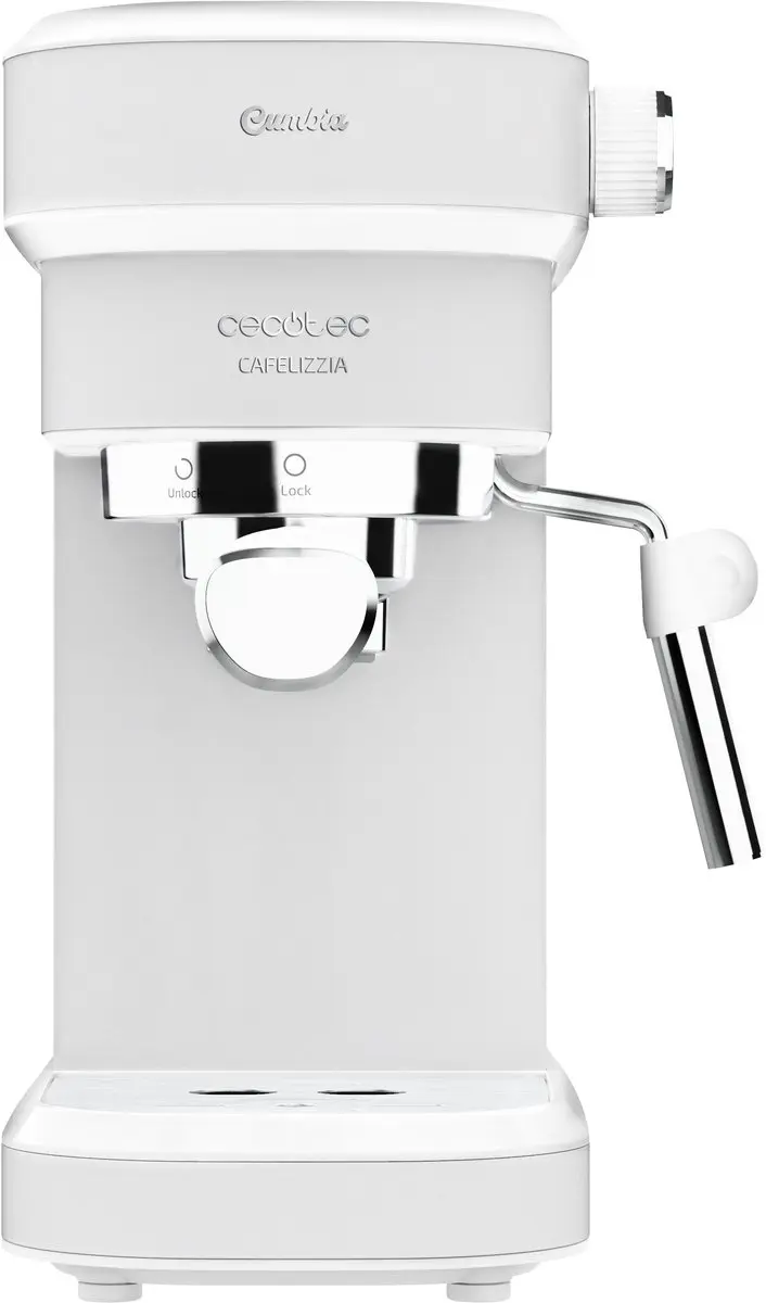 Cecotec Espressomaschine Cafelizzia 790 Weiß. Schnelles Aufheizsystem, 20 Bar D