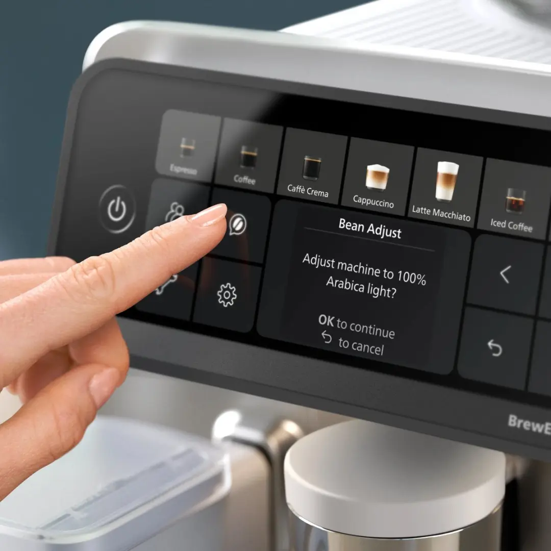 Philips Café Aromis EP6551/30 Espressomachine - Wit/Chroom - afbeelding 6 van 6