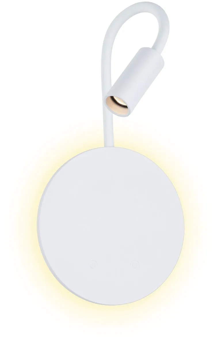 Paulmann Miora LED Wandlamp Accu 2700K - 2x 80lm/50lm - Wit