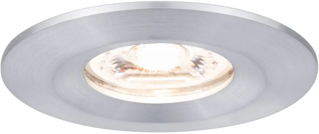 Paulmann Nova Mini Coin LED-inbouwlamp 4W 310lm 2700K - Ø65mm Alu gedraaid