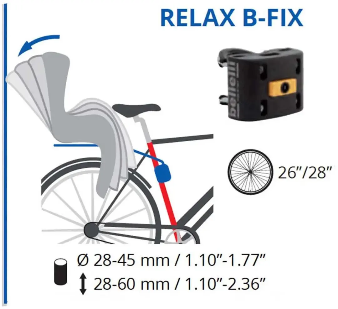 Bellelli B-Fix Frame Bevestigingssysteem - Zwart - afbeelding 5 van 6
