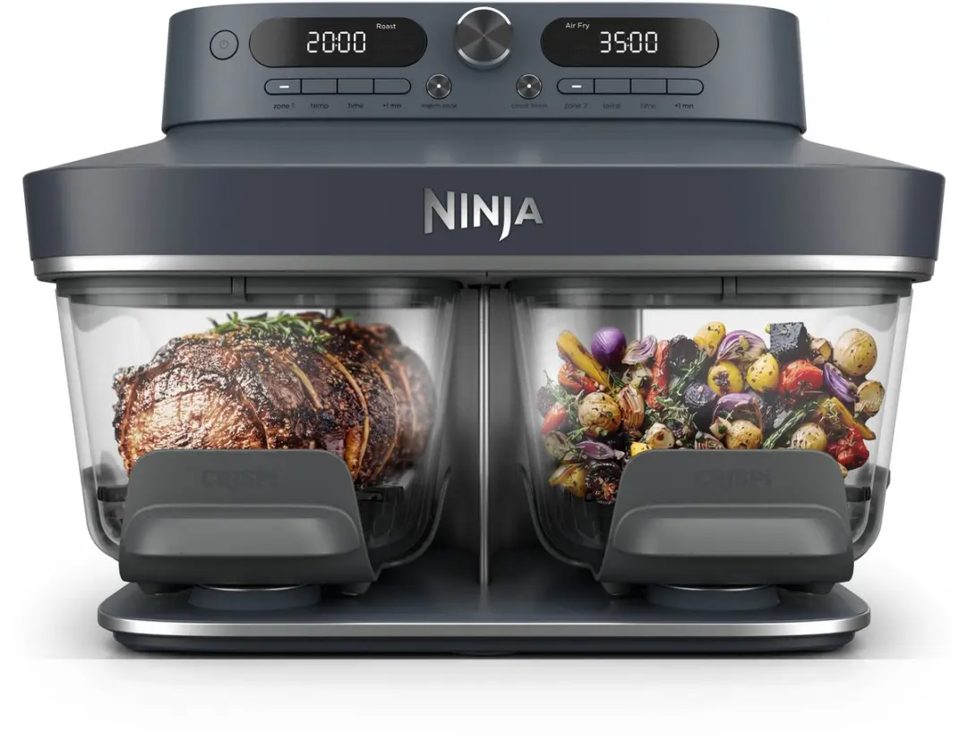 Ninja CRISPi DualZone Glazen Airfryer