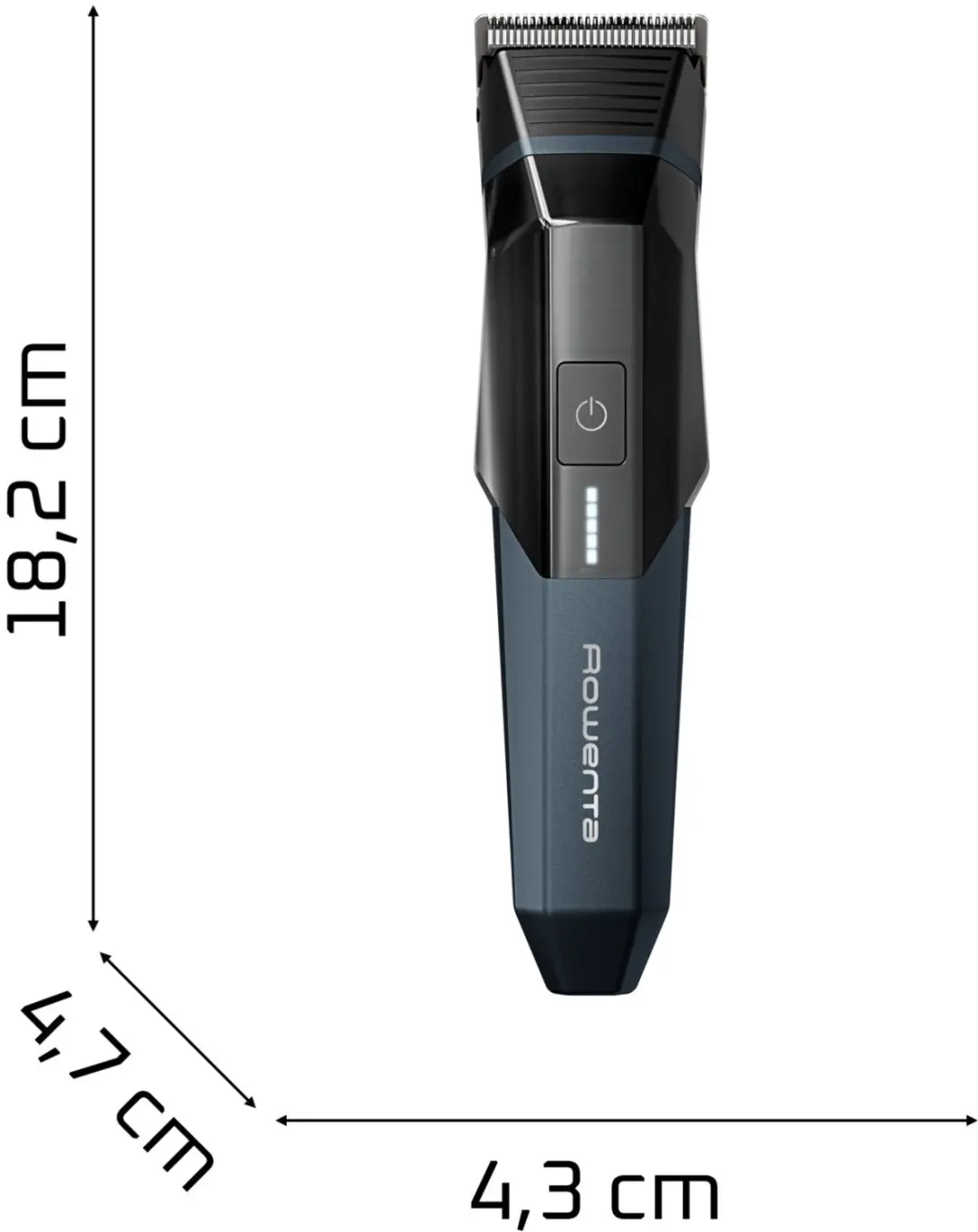 Rowenta X Series 700 TN9650 Trimmer - Zwart - afbeelding 4 van 4