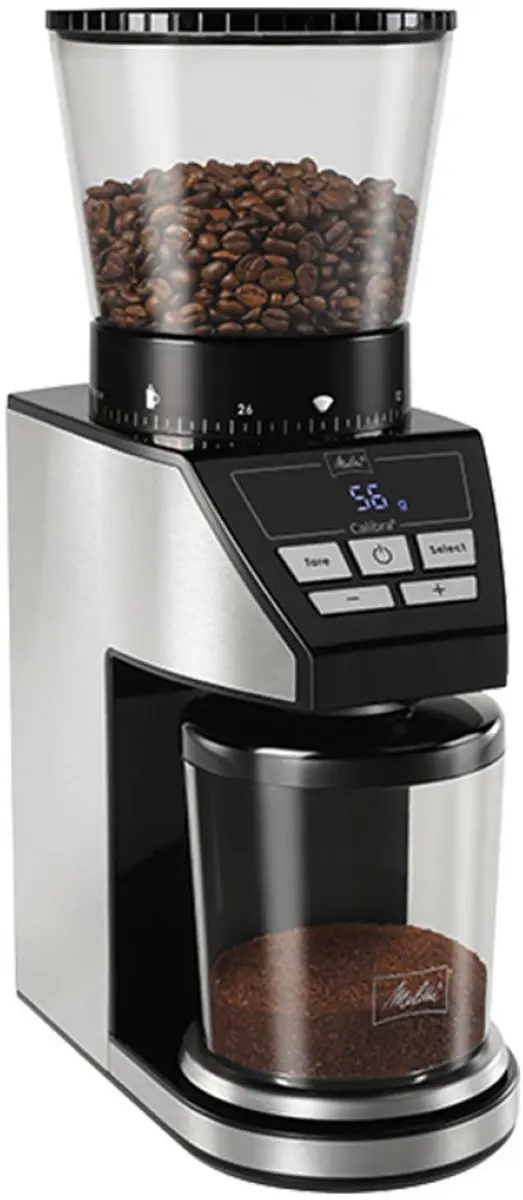 Melitta Calibra Elektrische Koffiemolen - 160W - Zwart - afbeelding 2 van 6