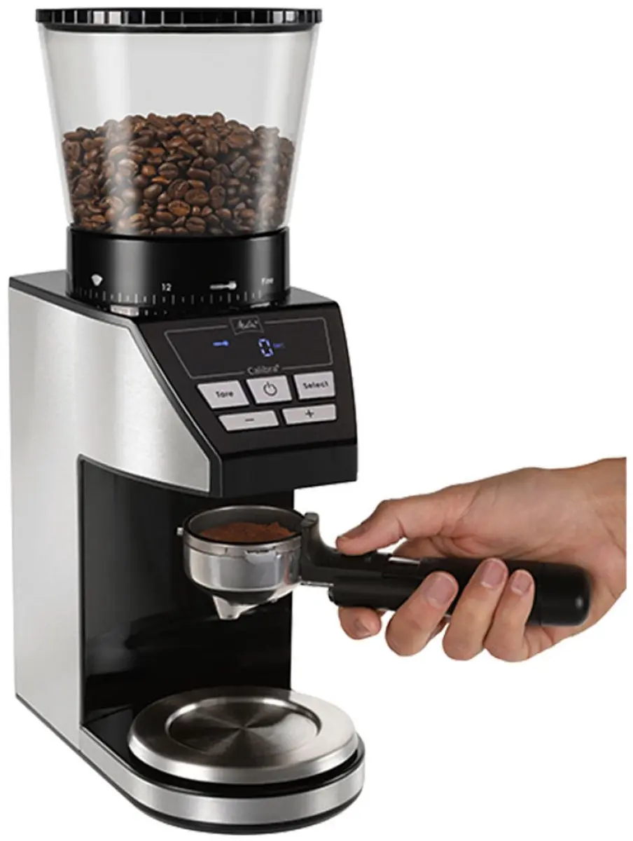 Melitta Calibra Elektrische Koffiemolen - 160W - Zwart - afbeelding 6 van 6