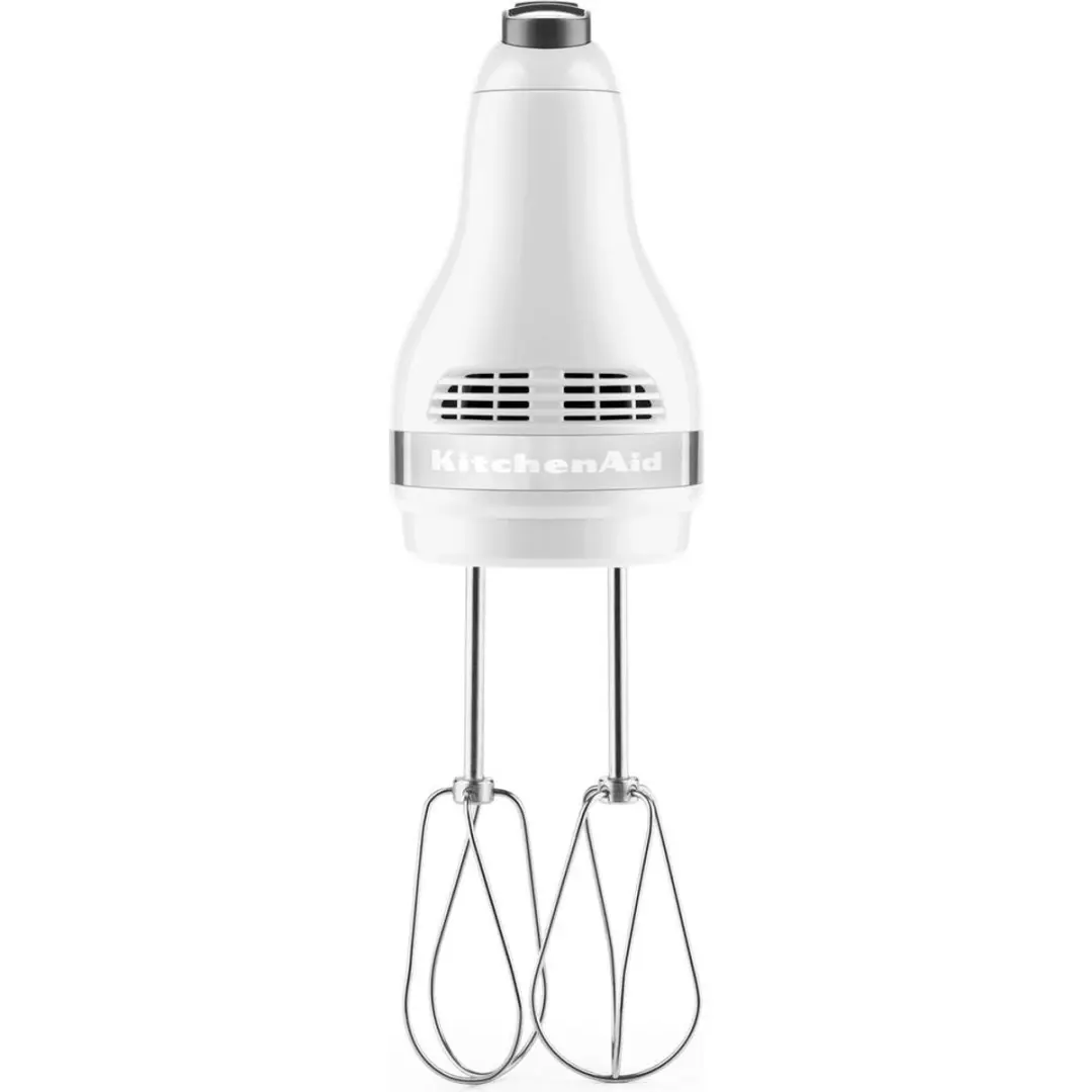 KitchenAid Klassieker 5KHM5110EWH Handmixer - 85W - Wit - afbeelding 2 van 5