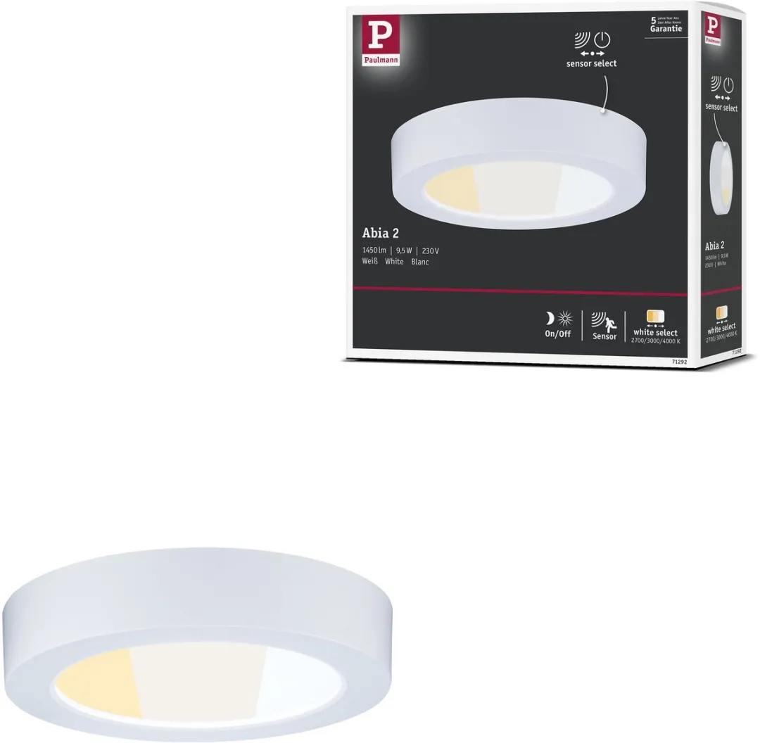 Paulmann LED-paneel Abia 2 White Select 9,5W 1100lm