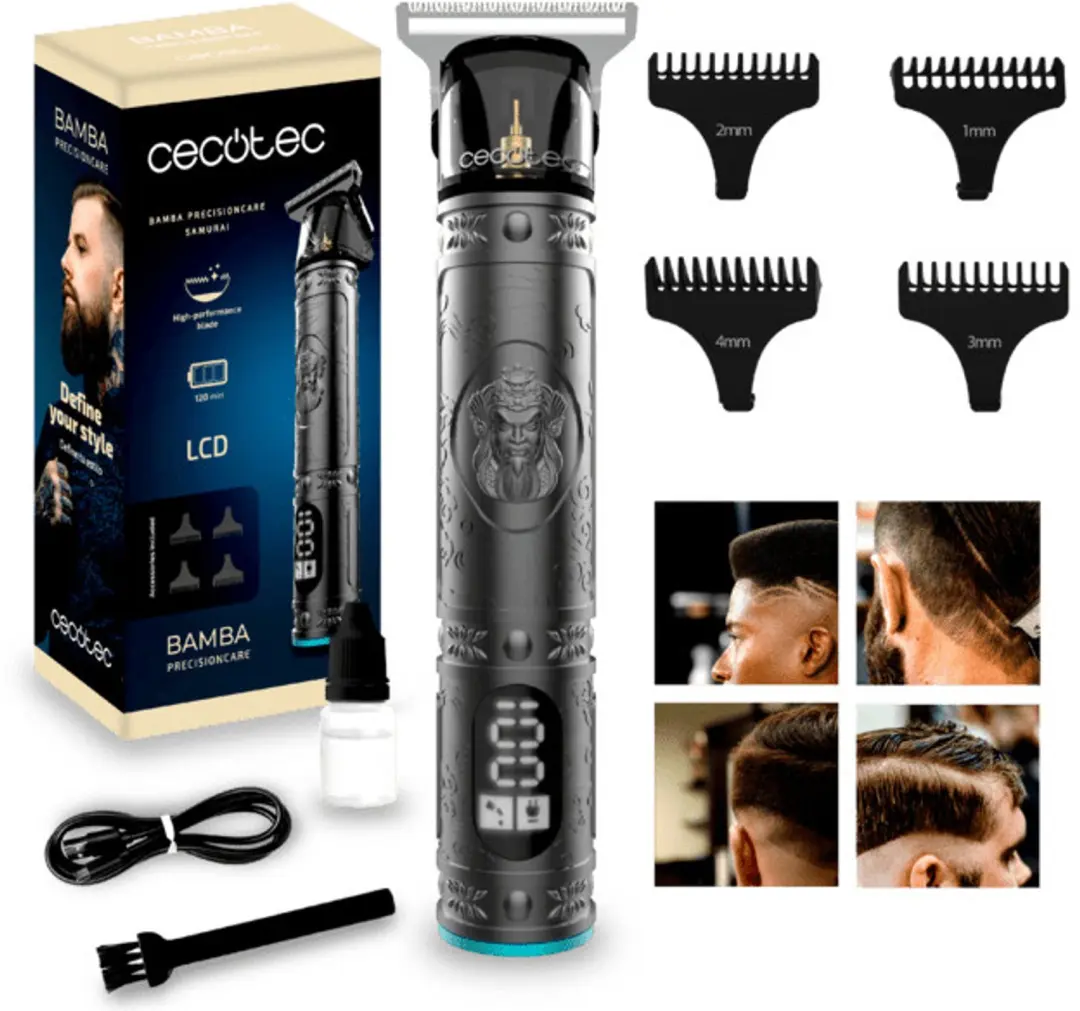 Cecotec 03380 Trimmer + Tondeuse
