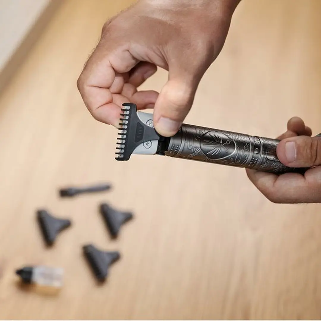 Cecotec 03380 Trimmer + Tondeuse - Zwart/Grijs - afbeelding 6 van 6