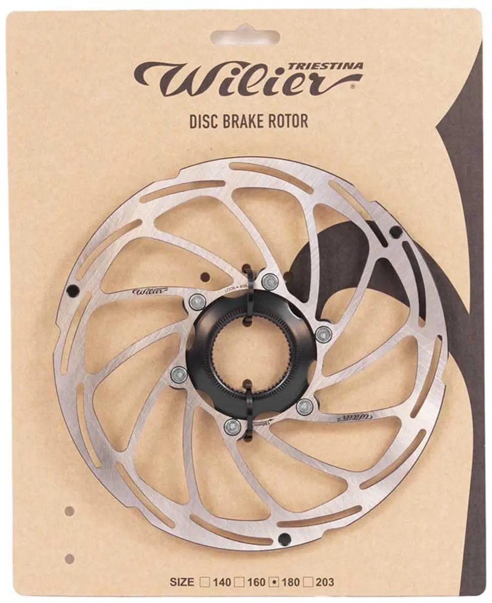 Wilier Center Lock Remschijf Goud 140 mm