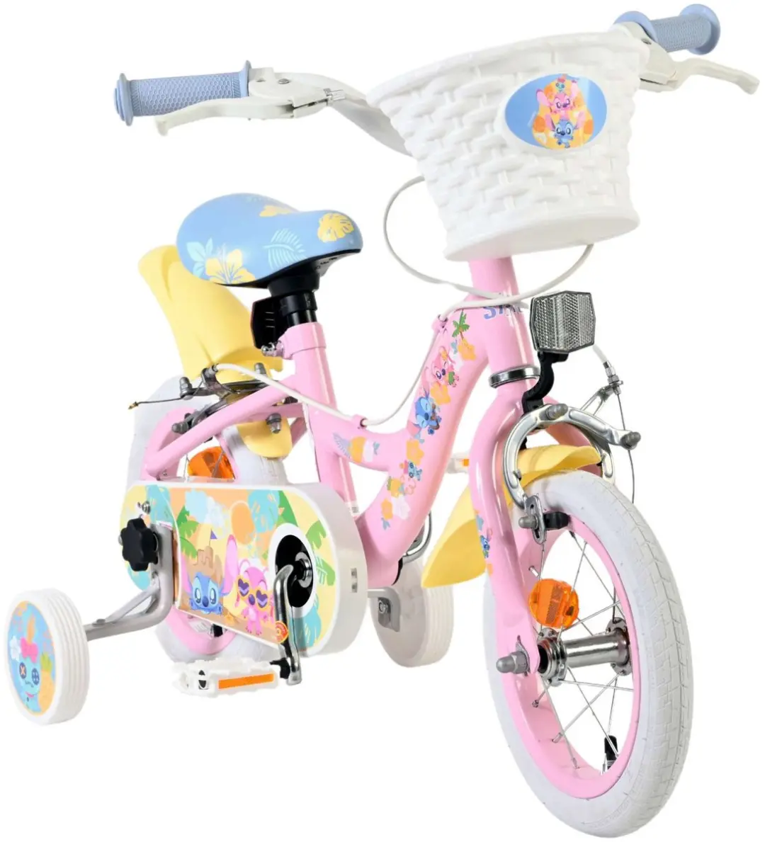 Volare Kinderfiets 12 inch - Roze - afbeelding 3 van 6