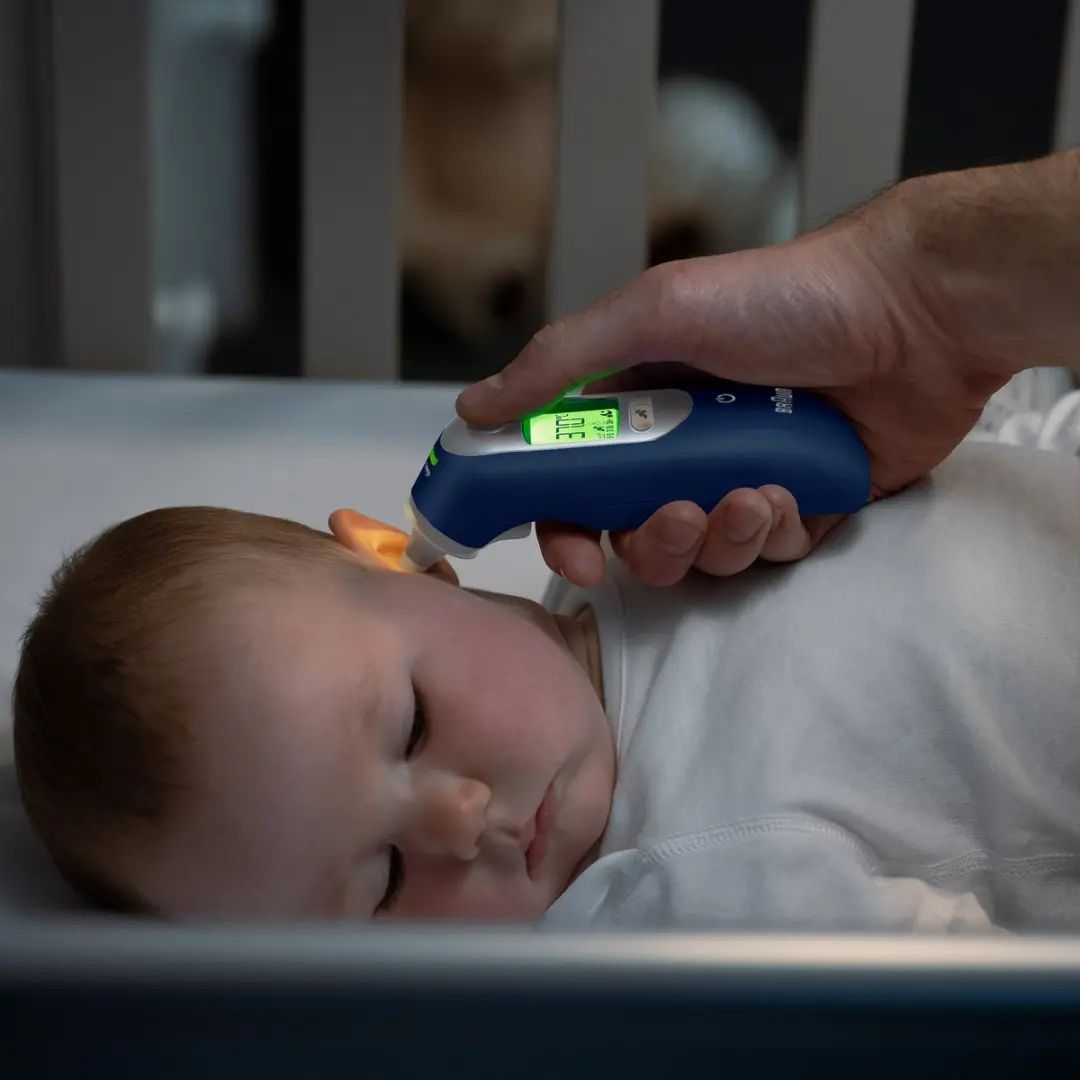 Braun ThermoScan 7+ Connect IRT6575NWE Oorthermometer - Blauw - afbeelding 5 van 6