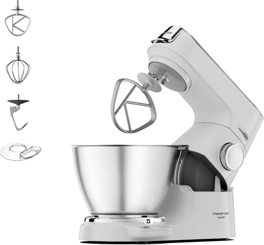 Kenwood Titanium Chef Baker KVC65.001SI Keukenmachine