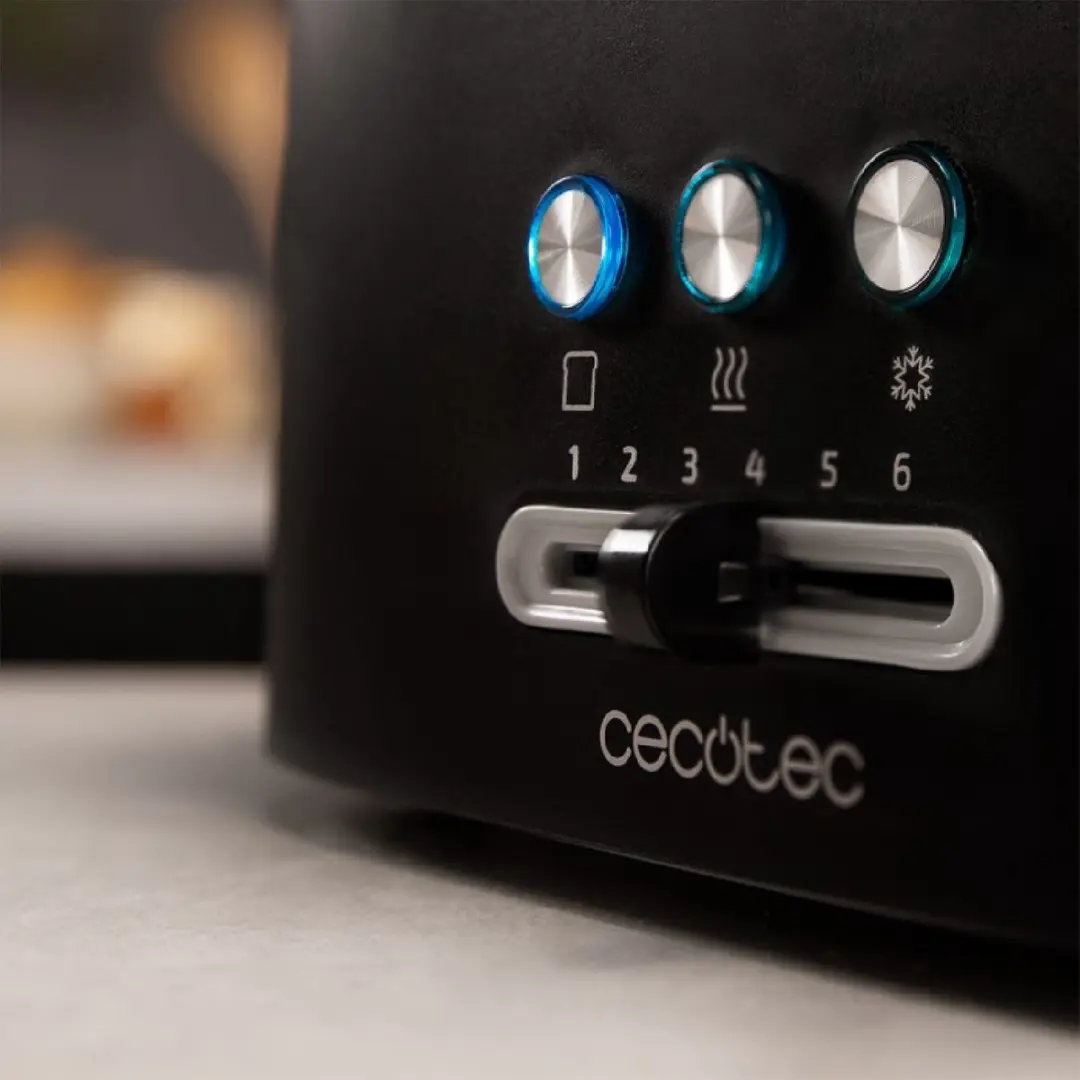 Cecotec Toast&Taste 9000 Double 03179 Broodrooster - Zwart - afbeelding 6 van 6