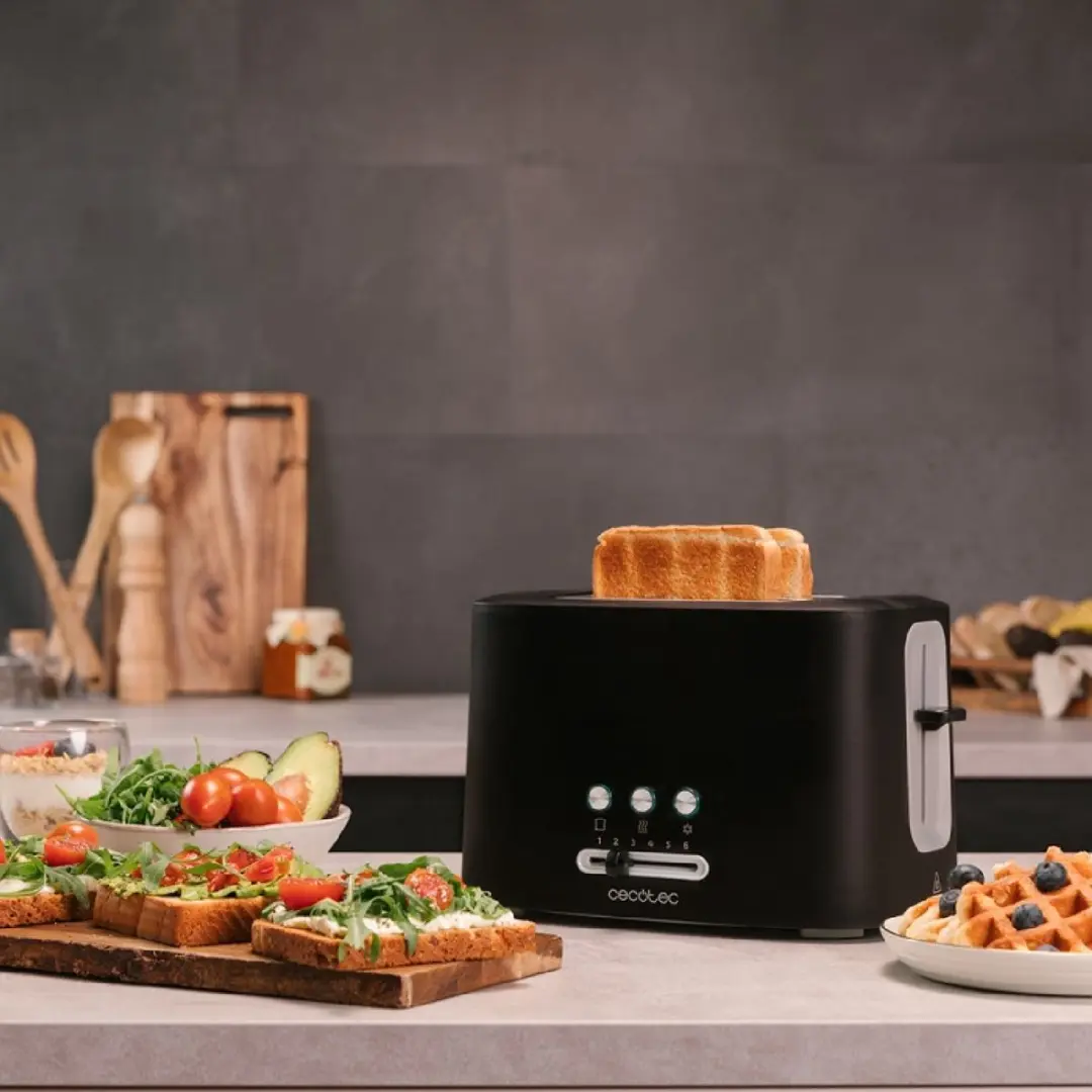 Cecotec Toast&Taste 9000 Double 03179 Broodrooster - Zwart - afbeelding 3 van 6