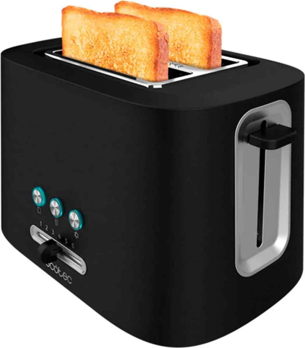 Cecotec Toast&Taste 9000 Double 03179 Broodrooster - Zwart - afbeelding 2 van 6