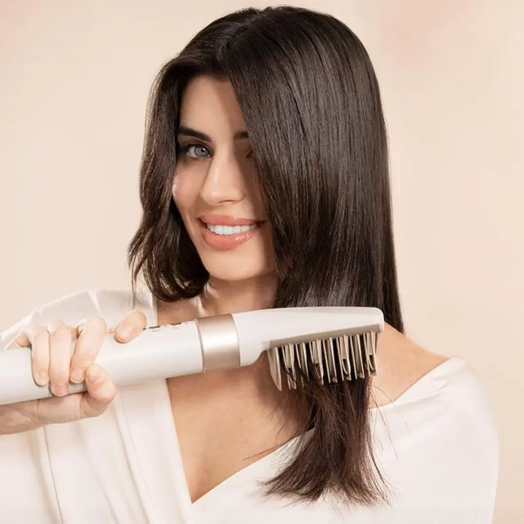 Cecotec CeramicCare AirGlam Haarstyler 1400W - Champagne - afbeelding 3 van 6
