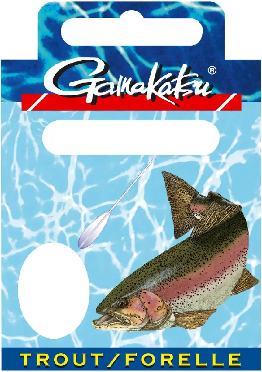 Gamakatsu 5330R Forel Haak - Maat 10 - 0.16 mm - 10 stuks - afbeelding 2 van 5