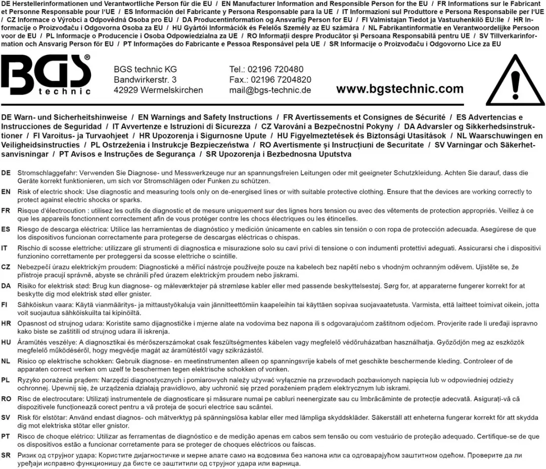BGS technic 63313 OBD2 Voedingsspanninghouder - 5m - afbeelding 5 van 5