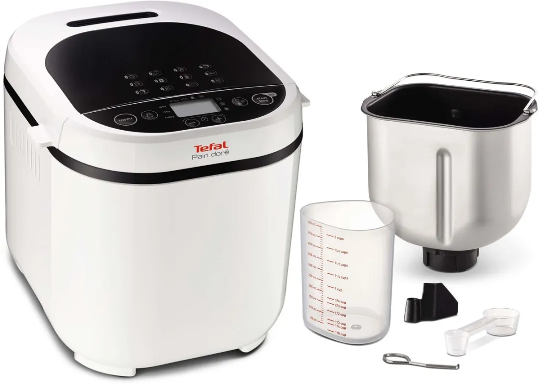 Tefal Pain Doré PF2101 Broodbakmachine - 12 Programma's - 1L - Wit - afbeelding 6 van 6