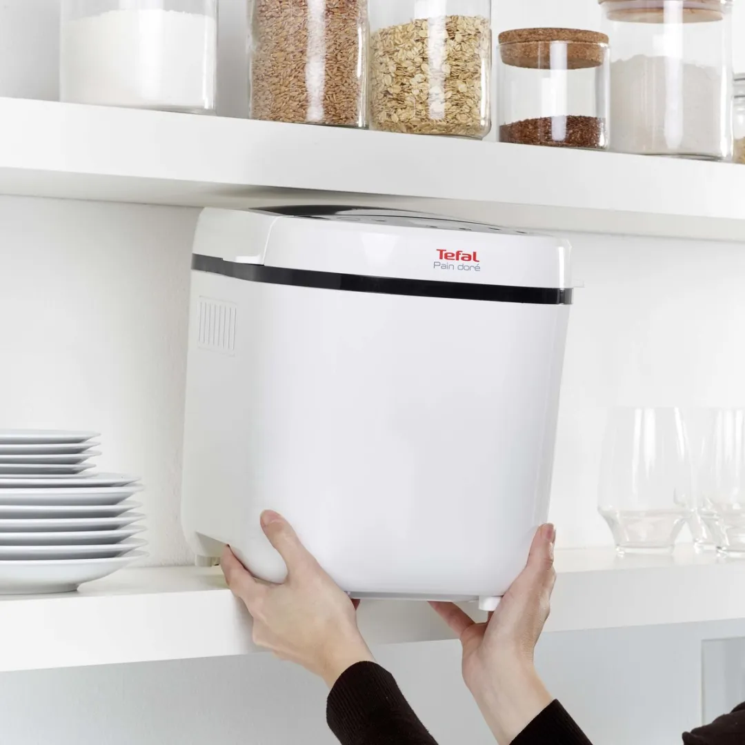 Tefal Pain Doré PF2101 Broodbakmachine - 12 Programma's - 1L - Wit