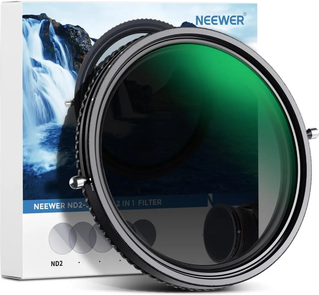 Neewer 82mm Variabele ND2-ND32 & CPL Filter