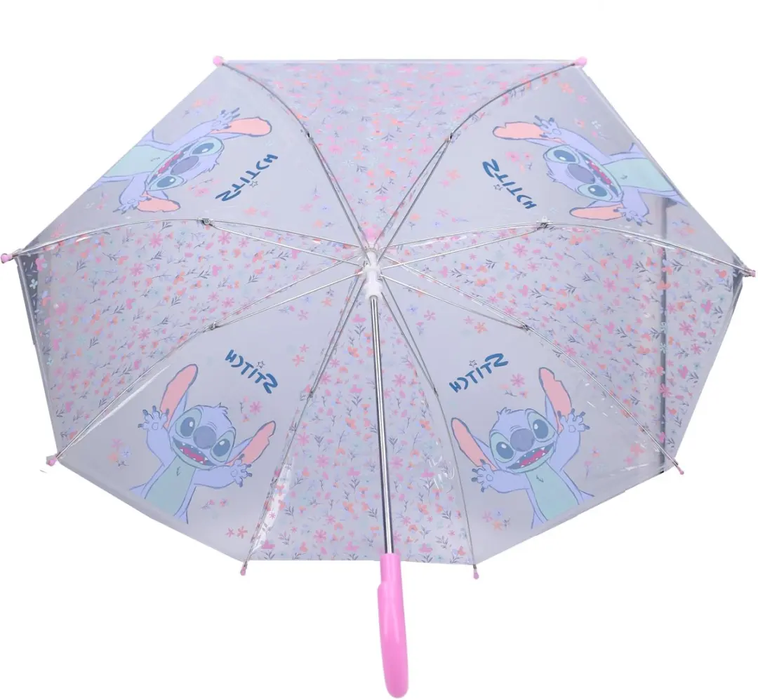 Lilo & Stitch Kinderparaplu Ø70cm - Paars - afbeelding 3 van 5