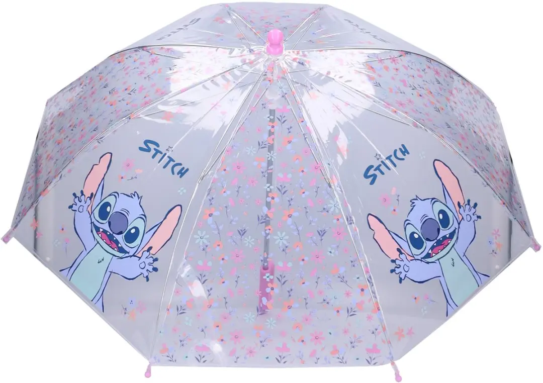 Lilo & Stitch Kinderparaplu Ø70cm - Paars - afbeelding 2 van 5
