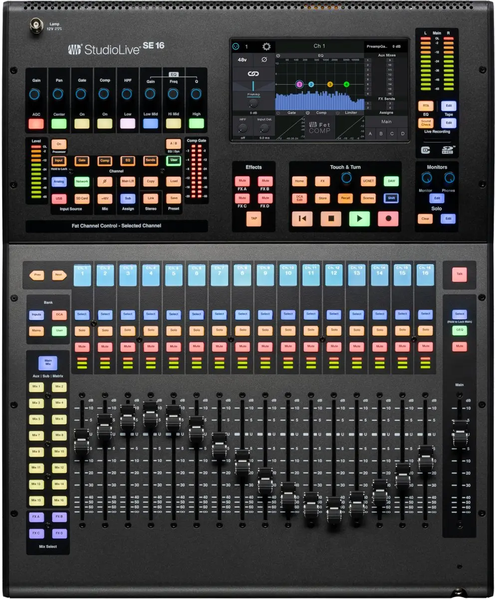 PreSonus StudioLive Series III SE 16 digitale mixer - 40 kanalen - afbeelding 5 van 6
