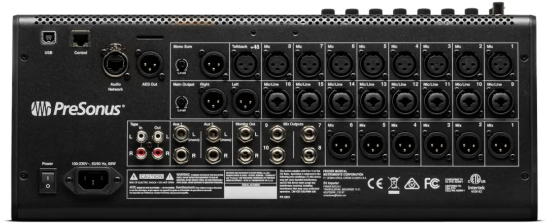 PreSonus StudioLive Series III SE 16 digitale mixer - 40 kanalen - afbeelding 2 van 6