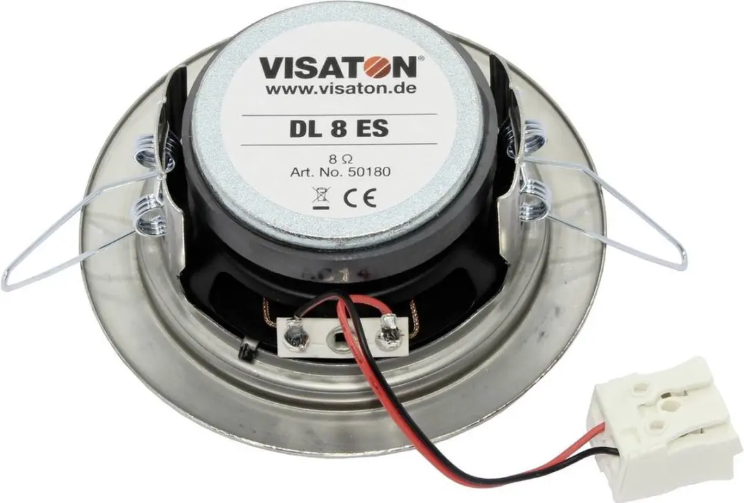 Visaton DL 8 ES Luidspreker VS-50180 - 10W - Zilver - afbeelding 3 van 3