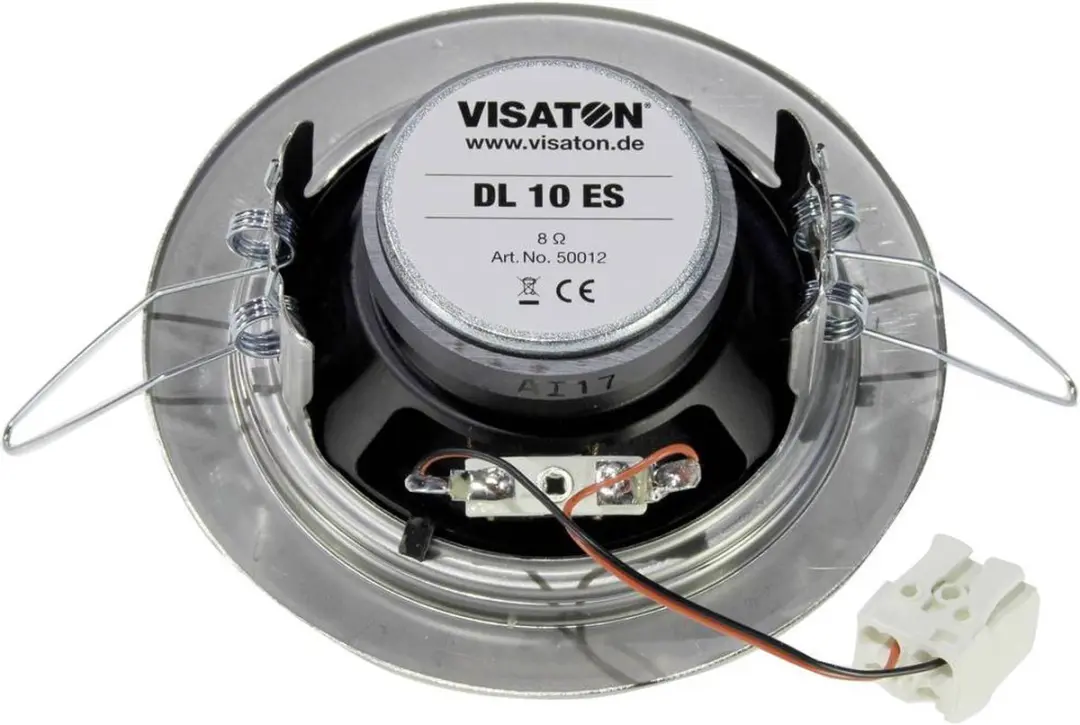 Visaton DL 8 ES Luidspreker VS-50180 - 10W - Zilver - afbeelding 2 van 3