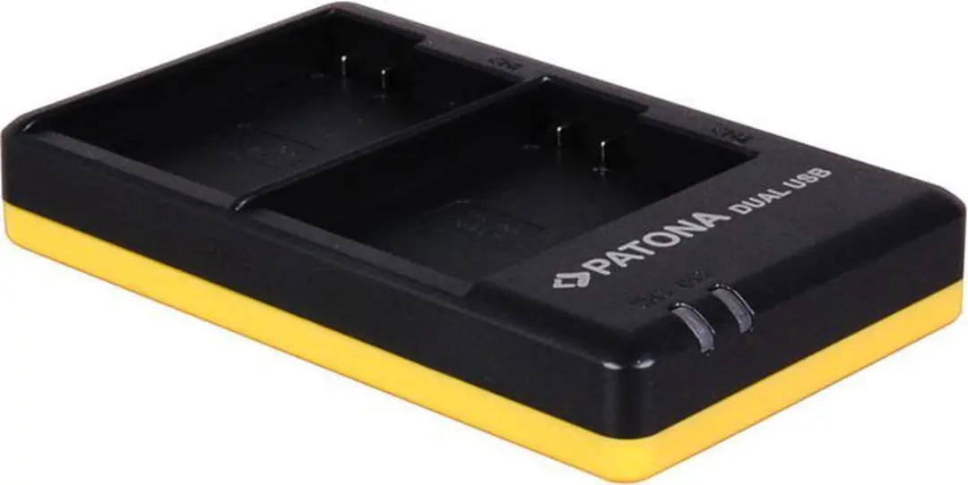 Patona USB Dual Quick Charger voor accu Panasonic VW-VBK180 - afbeelding 2 van 3