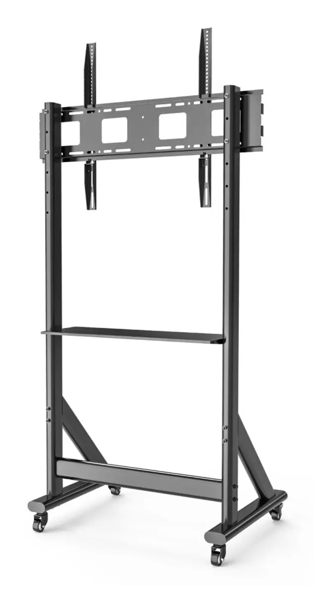 Techly ICA-TR7412 Mobiele TV Standaard - 55-100 inch - Zwart - afbeelding 2 van 6