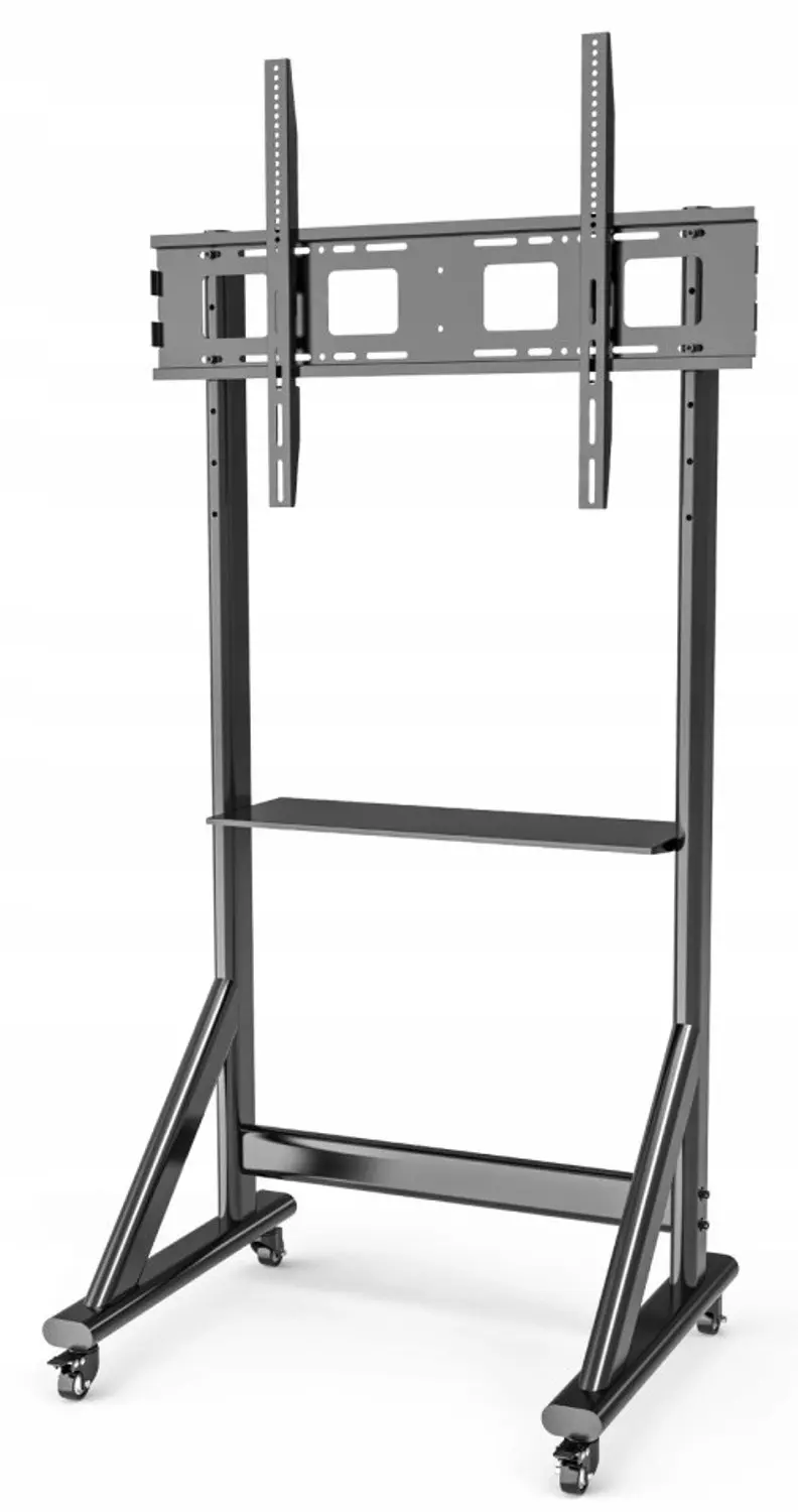 Techly ICA-TR7412 Mobiele TV Standaard - 55-100 inch - Zwart - afbeelding 6 van 6