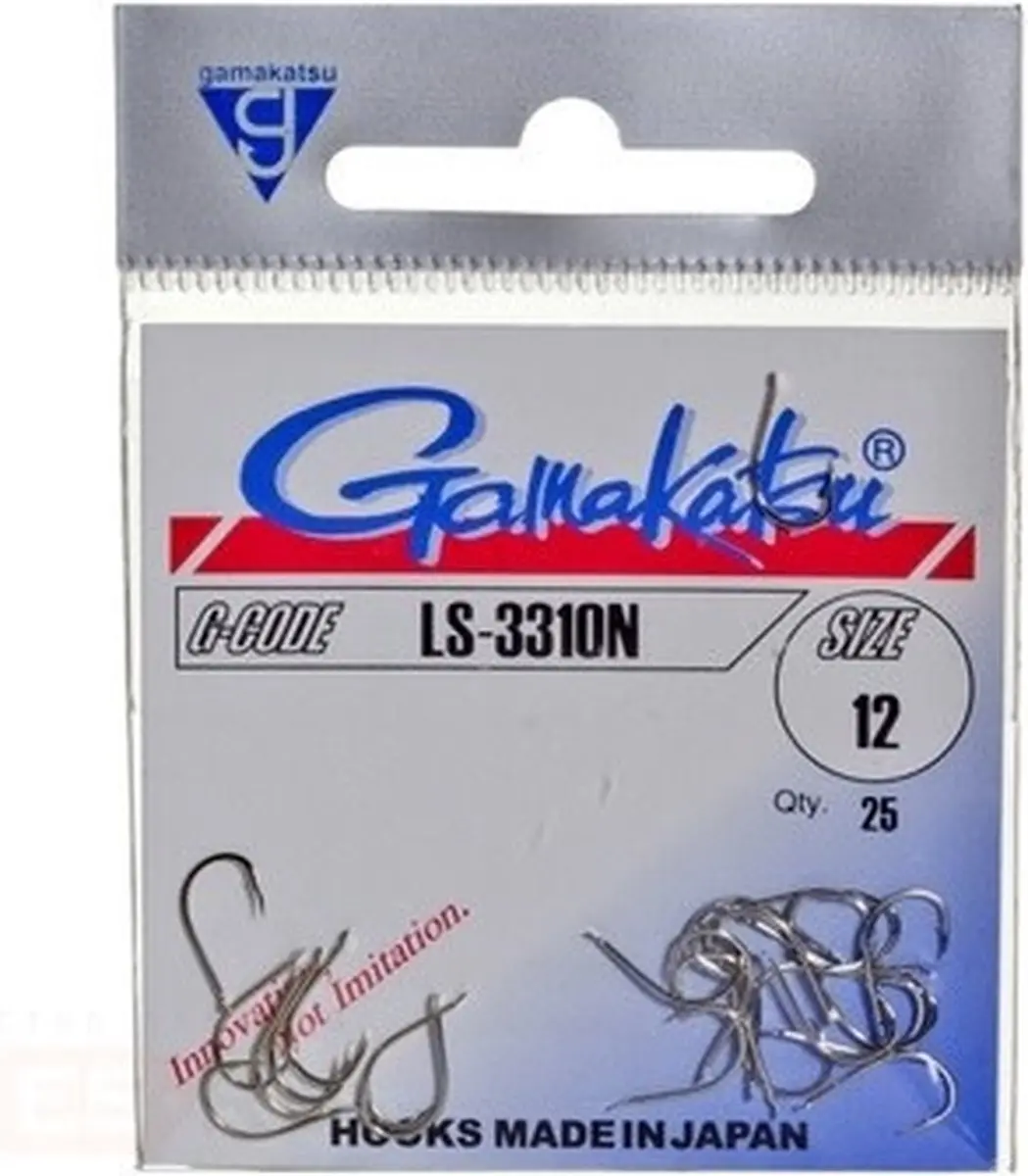 Gamakatsu Haak LS 3310N (25 pcs) Nickel