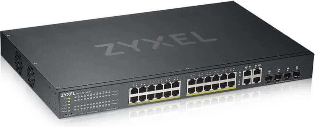 Zyxel GS1920-24HP Smart Managed PoE+ Switch 24x PoE - 4x SFP - Wit